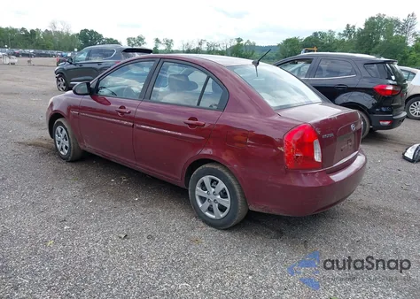 2009 Hyundai Accent Gls from USA, damaged, VIN KMHCN46C79U363971